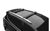 Багажная система LUX ХАНТЕР L55-B черная для автомобилей с рейлингами