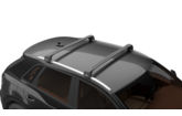 Багажная система LUX SCOUT-2 для а/м с интегрированными рейлингами универсальная с дугами Актив 110 см черными