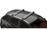 Багажная система LUX SCOUT-2 для а/м с интегрированными рейлингами универсальная с дугами Актив 110 см серебристыми