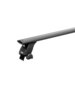 Багажная система 3 LUX с дугами 1,3м аэро-трэвэл (82мм) черными для а/м Nissan Qashqai 2006-2013 г.в.