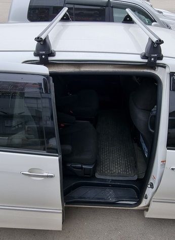 Багажная система 3 LUX с дугами 1,2м аэро-классик (53мм) для а/м Toyota Estima 2006-2019 г.в.