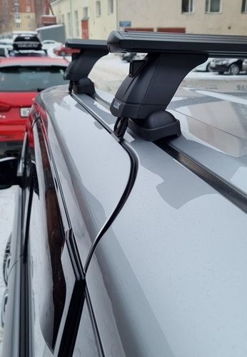 Багажная система 3 LUX с дугами 1,2м прямоугольными в пластике для а/м Toyota Noah, Voxy, Esquire 2014-2021 г.в.